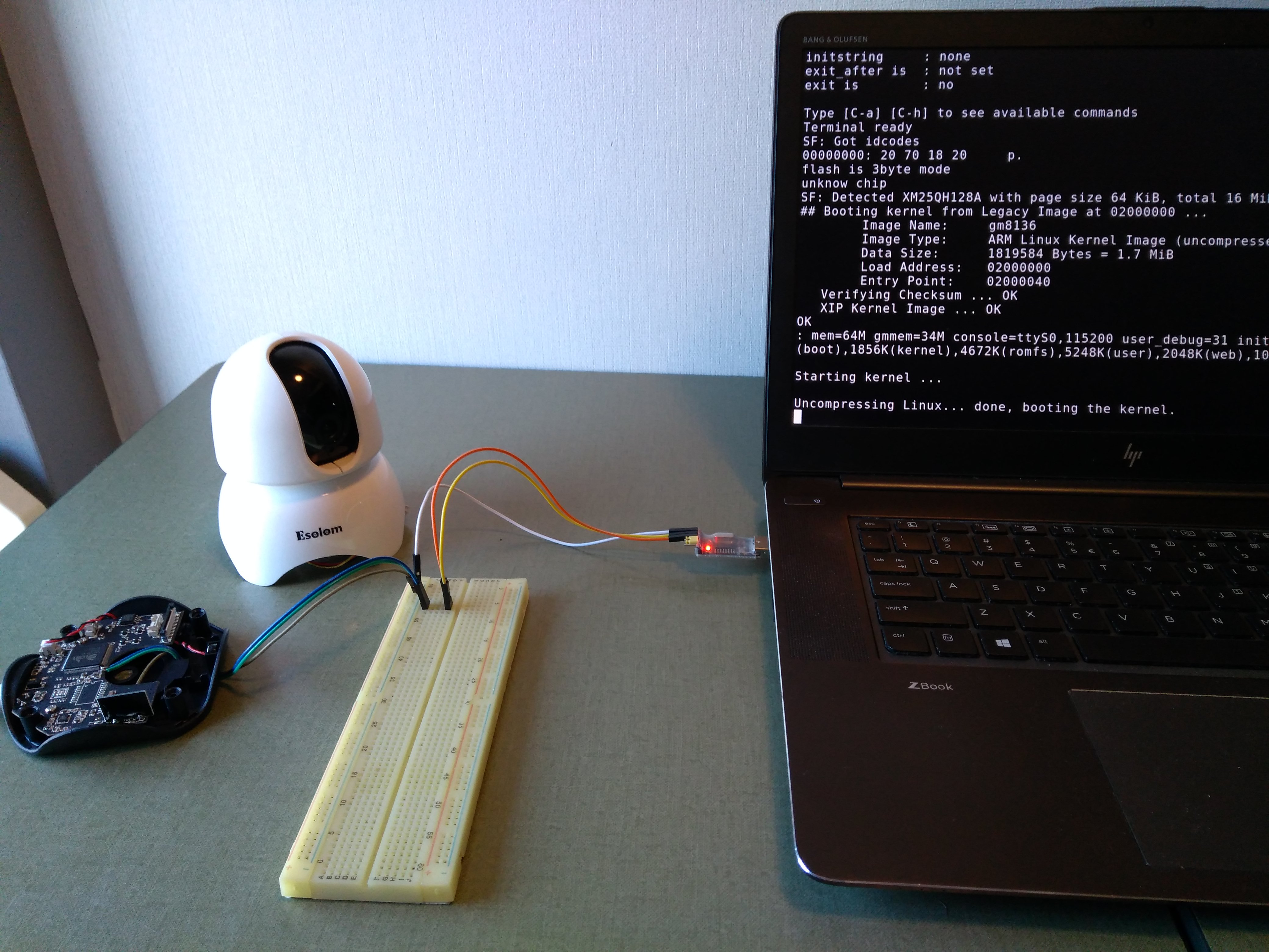 UART setup